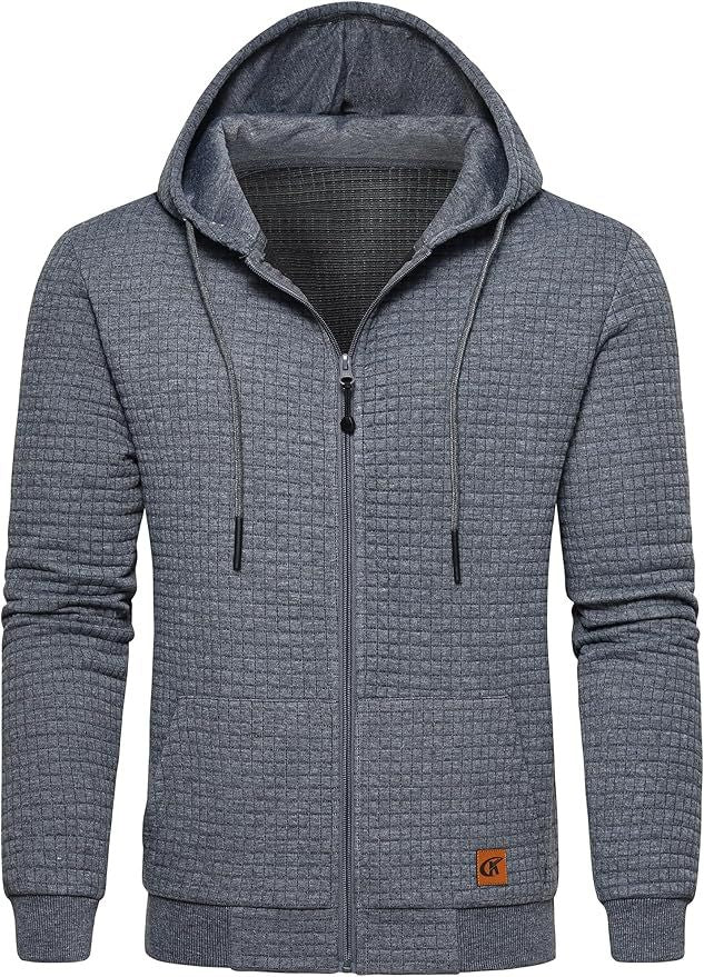 Sudadera con capucha Tyhengta gris Talla L