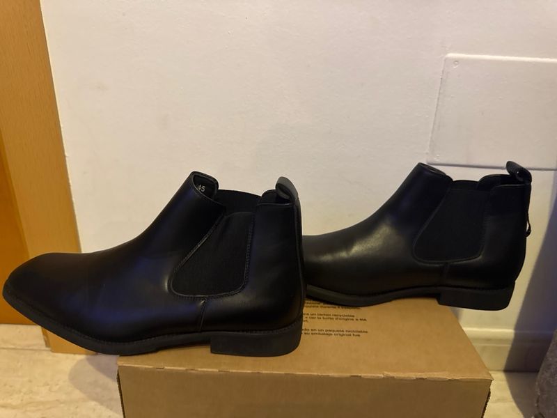 Botas Chelsea Hombre Talla 45 Negras