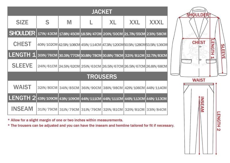 Traje de Fiesta para Hombre talla XL