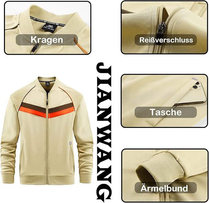 Conjunto Deportivo Hombre Beige Talla L