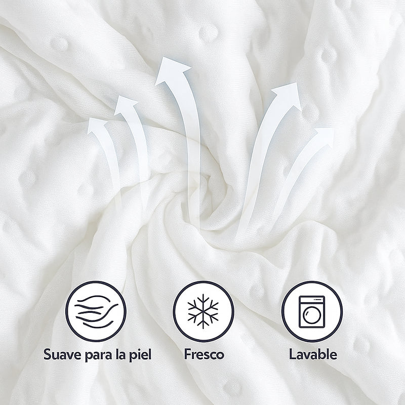 Almohada ajustable BedStory espuma viscoelástica