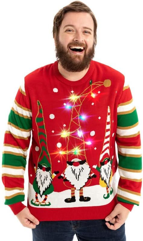 Suéter Navideño LED Unisex Talla XXL