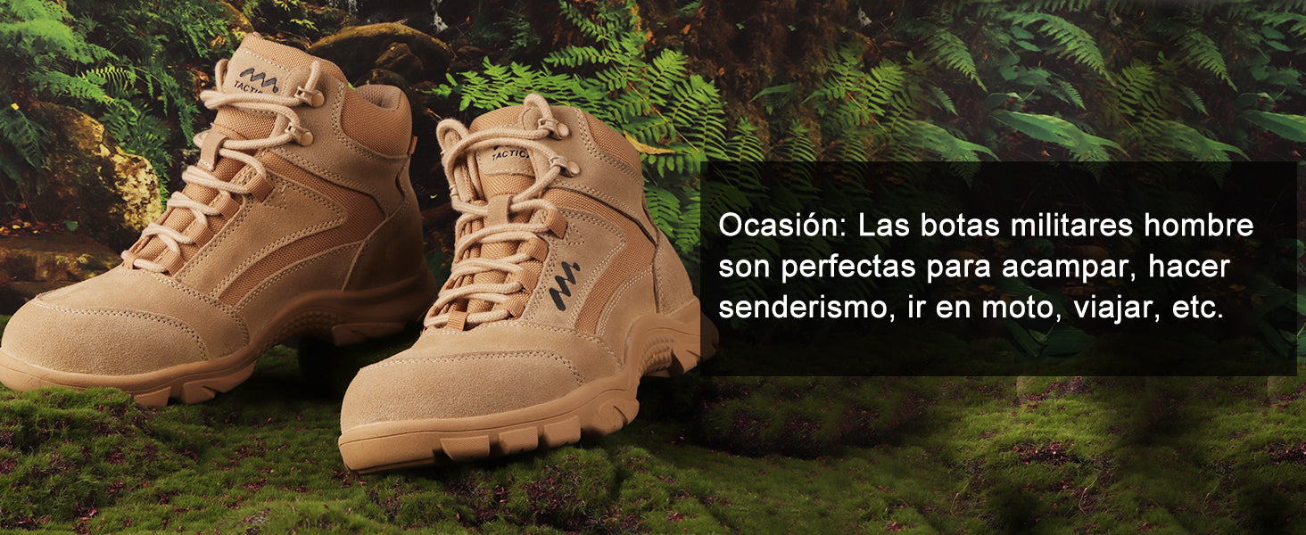 Botas Militares para Hombre Talla 38