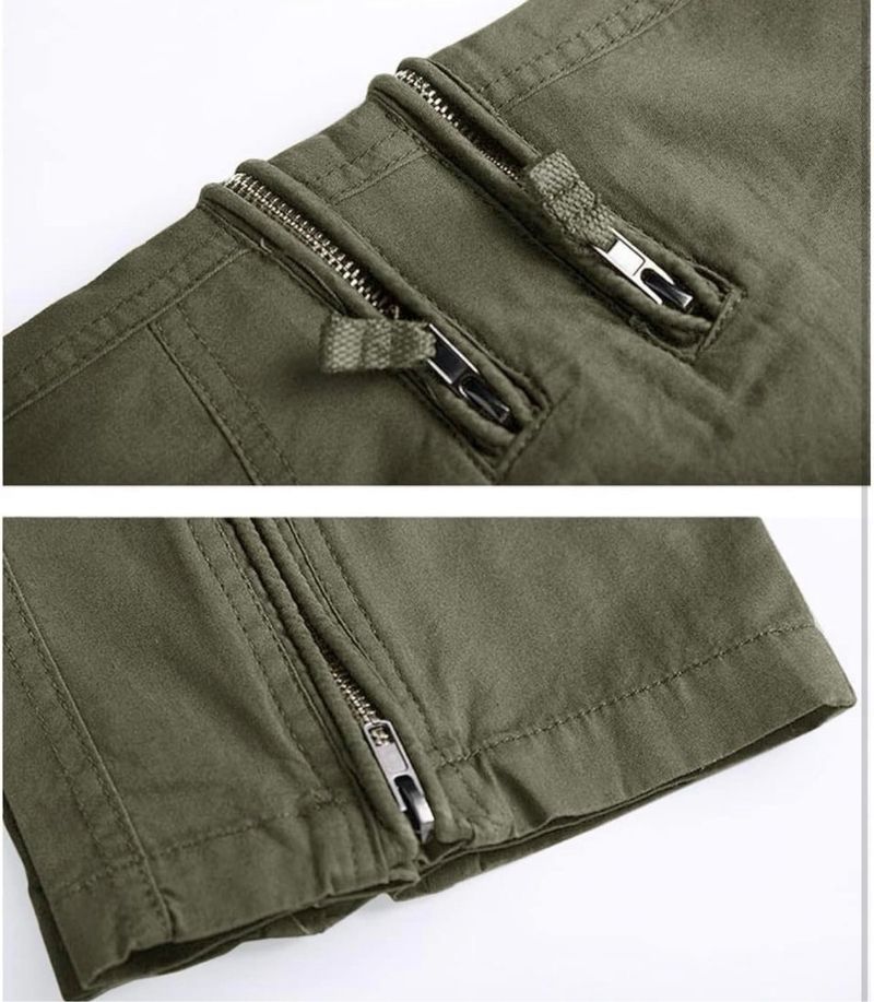 Pantalones Tácticos Hombre con Bolsillos Talla 40