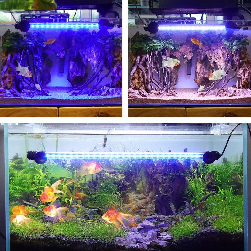 Lámpara LED Acuario Cristal/Plástico
