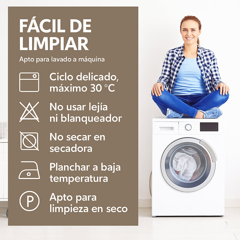 Cortinas Opacas Caqui 2*140*245cm
