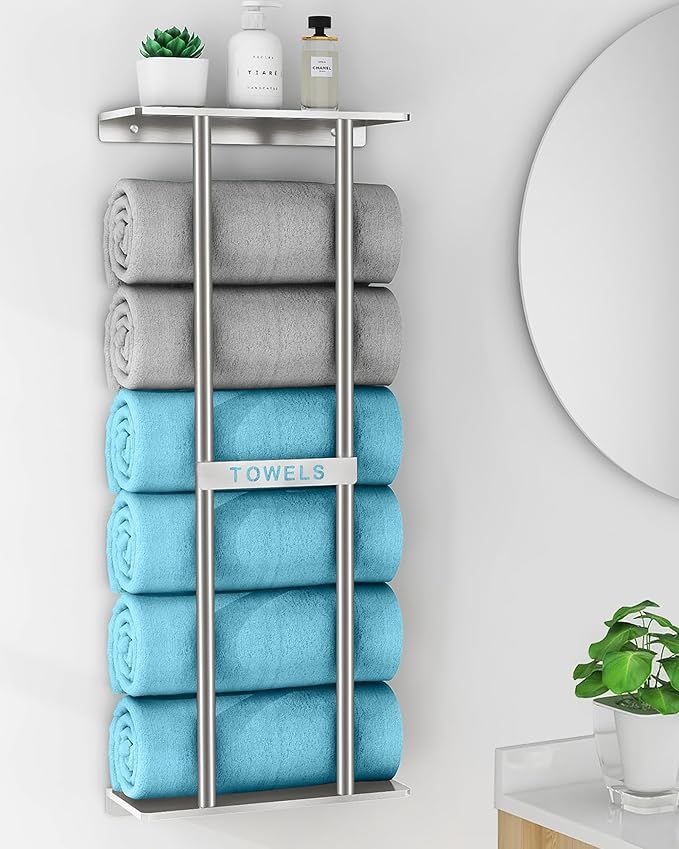 Toallero de Baño STWWO Plateado