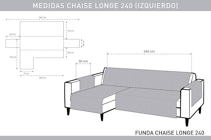 Funda Sofá Chaise Longue