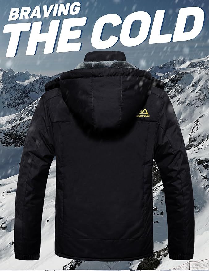 Chaqueta esquí impermeable y cortaviento Talla 3XL