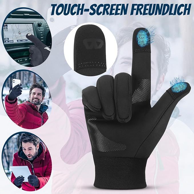 Guantes de Invierno Térmicos y Antideslizantes