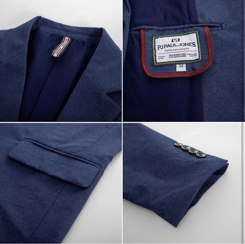 Chaqueta ligera de dos botones hombre Talla S/36