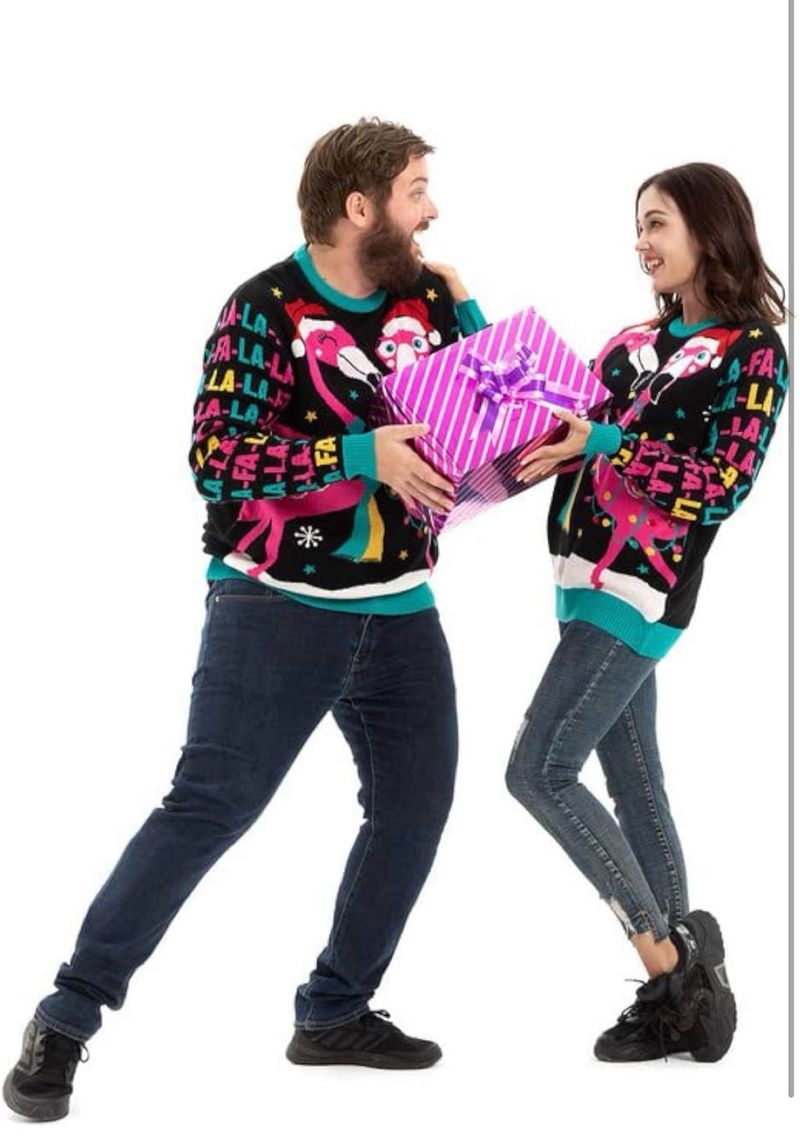 Suéter Navideño LED Unisex Talla M