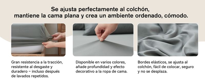 Sábana Bajera Ajustable Puredown® - Microfibra Tra