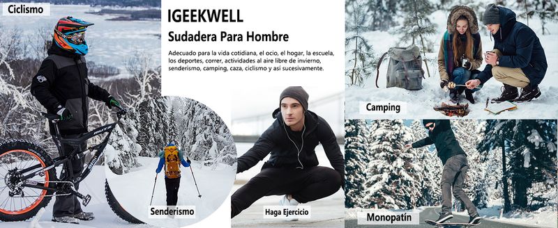Chaqueta Polar con Capucha Talla M