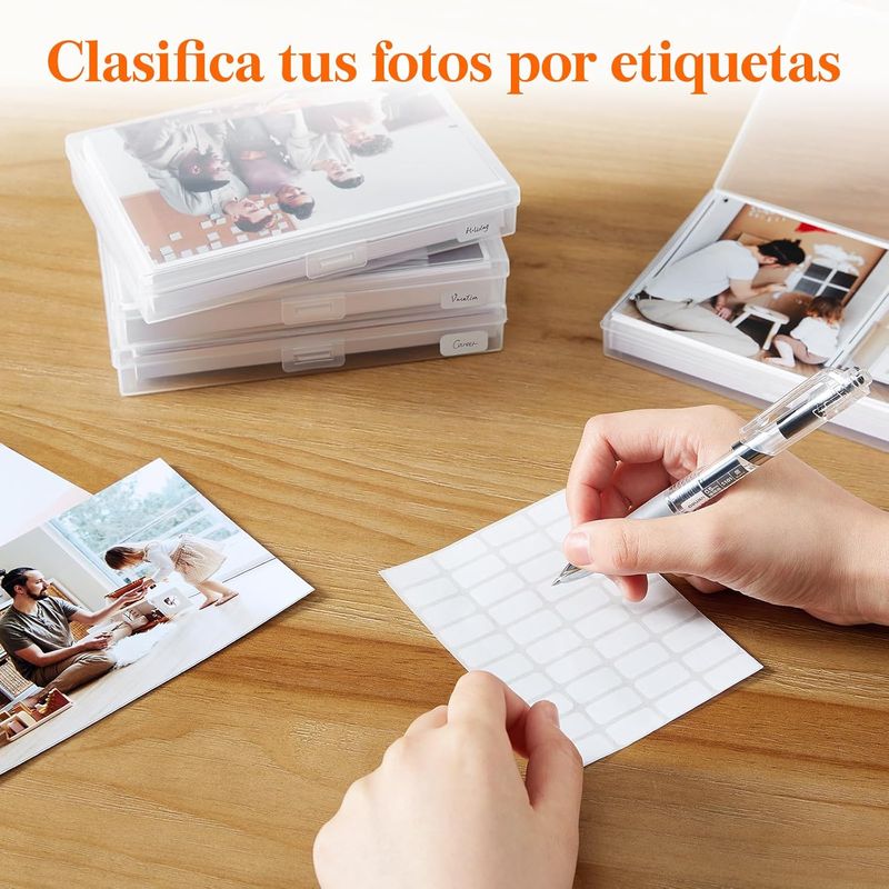 Caja de Almacenamiento Fotos Lifewit con 18 Cajas