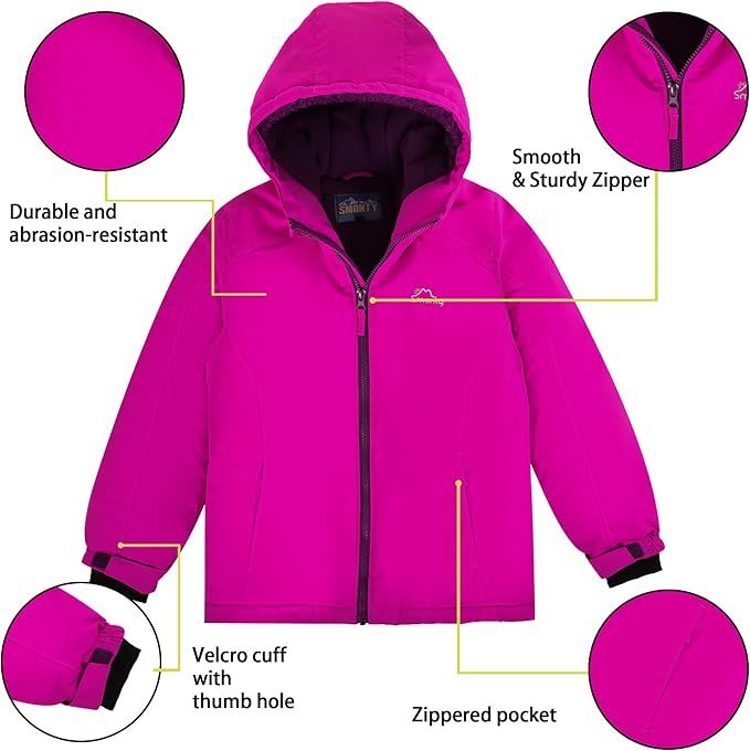 Traje de Nieve NORDOIS 116/122cm Naranja/Fucsia