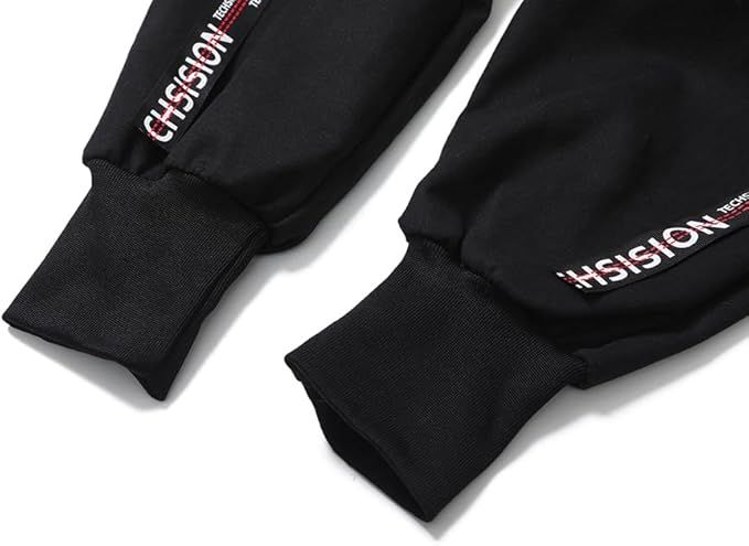 Pantalones Cargo TECHSISION Hombre Negros 3XL