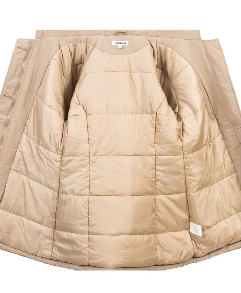 Parka de Invierno Elara con Capucha Talla M