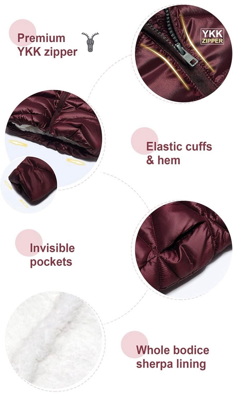 Abrigo Invierno Niña Sherpa Talla 11-12 años