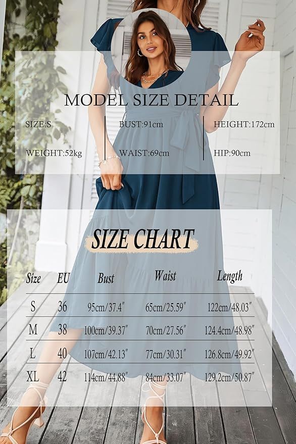Vestido Largo de Verano para Mujer Talla M
