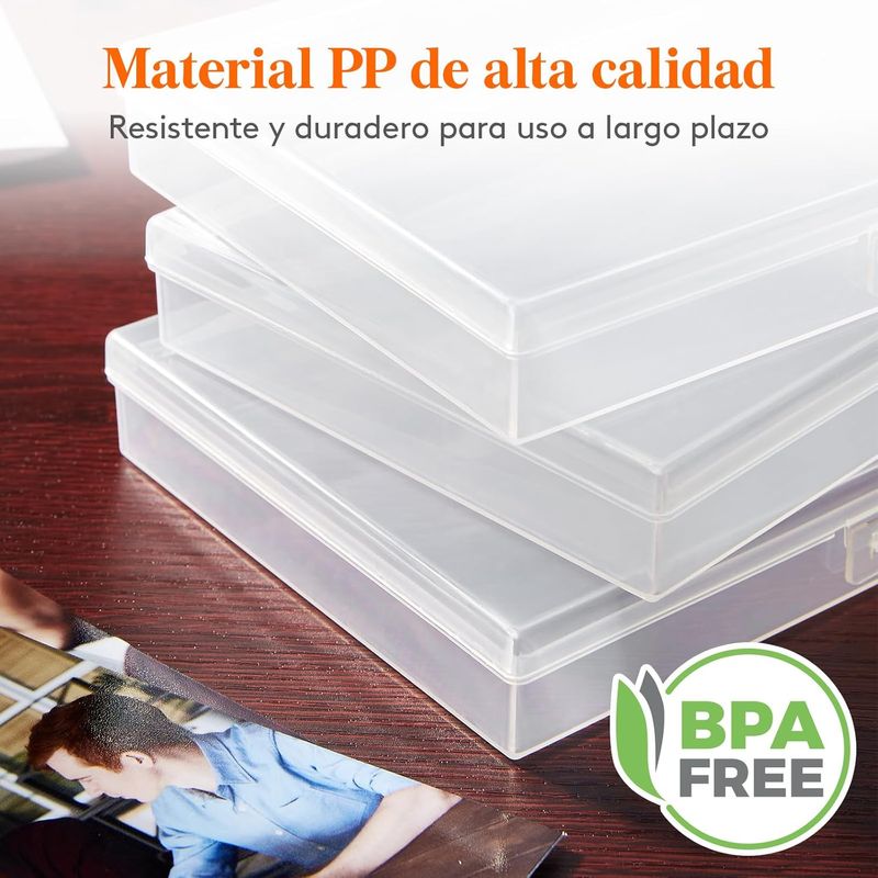 Caja de Almacenamiento Fotos Lifewit con 18 Cajas