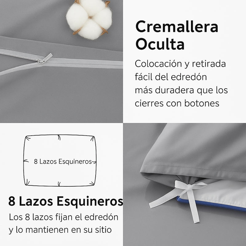 Juego de Ropa de Cama BEDSURE 135x200 cm