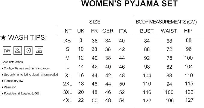 Pijama de Franela para Mujer