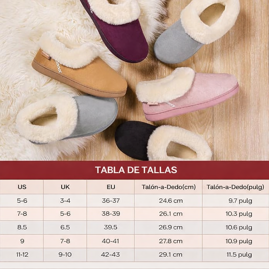 Pantuflas Elegantes para Mujer